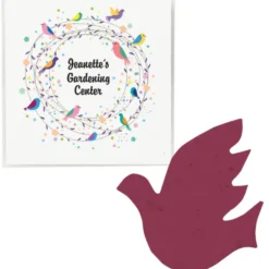 Plant-A-Shape Flower Seed Packet - Dove