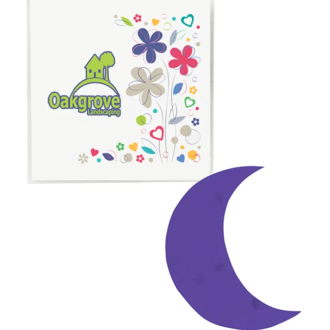 Plant-A-Shape Flower Seed Packet - Crescent