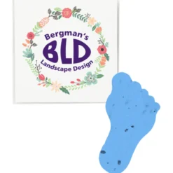 Plant-A-Shape Flower Seed Packet - Footprint