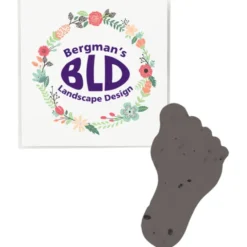 Plant-A-Shape Flower Seed Packet - Footprint