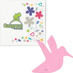 Plant-A-Shape Flower Seed Packet - Hummingbird