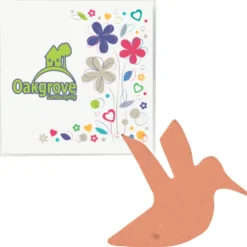 Plant-A-Shape Flower Seed Packet - Hummingbird