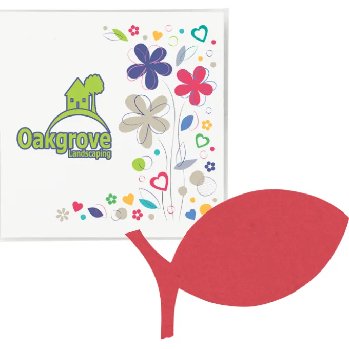 Plant-A-Shape Flower Seed Packet - Fish