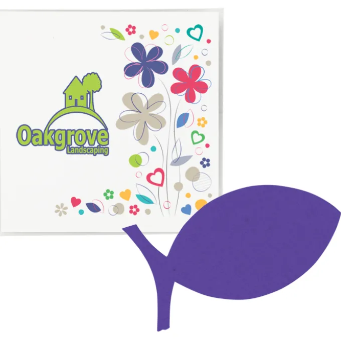 Plant-A-Shape Flower Seed Packet - Fish