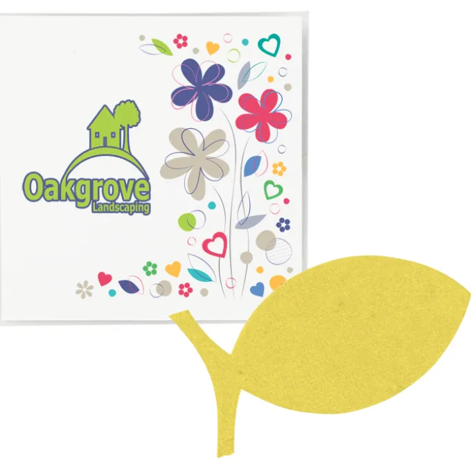 Plant-A-Shape Flower Seed Packet - Fish