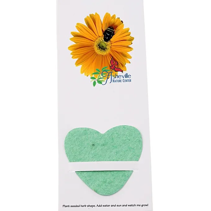 Plant-A-Shape Herb Garden Bookmark - Heart