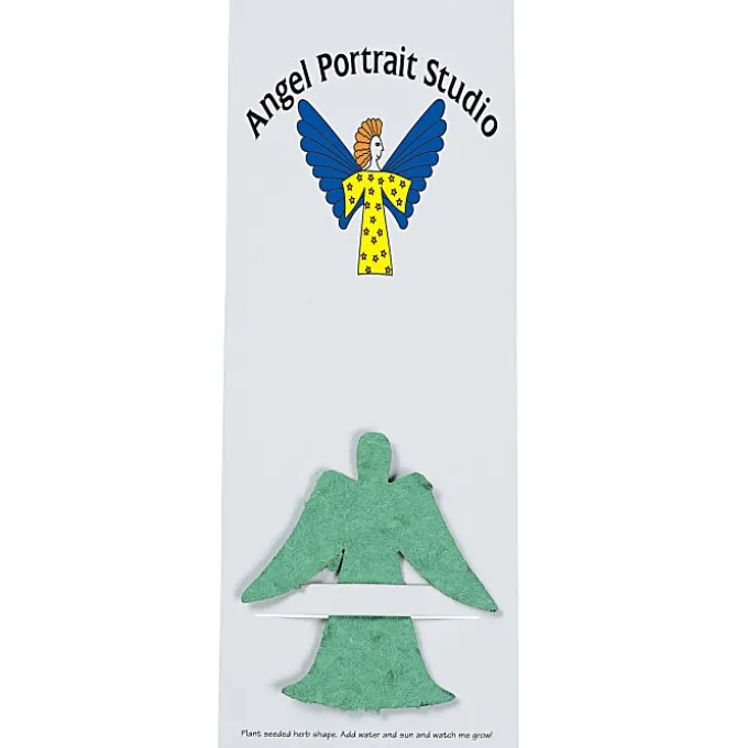 Plant-A-Shape Herb Garden Bookmark - Angel