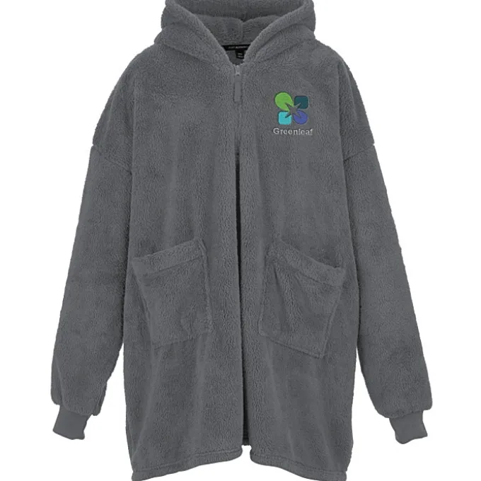 Plush Popover Blanket Hoodie