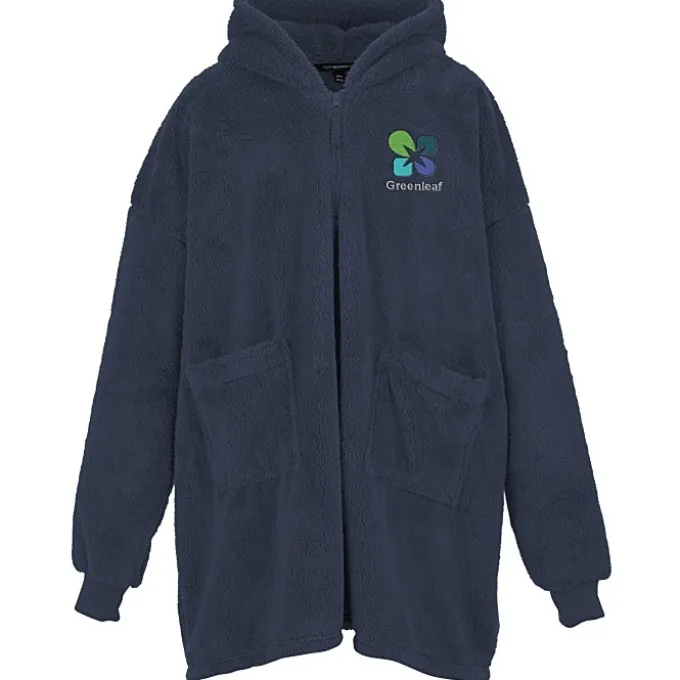 Plush Popover Blanket Hoodie