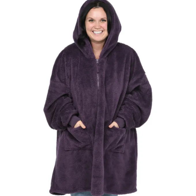 Plush Popover Blanket Hoodie