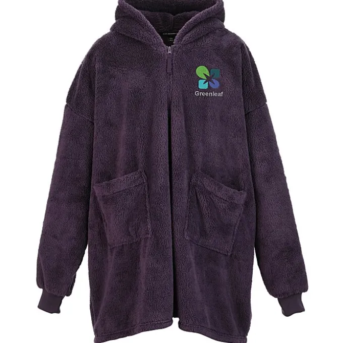Plush Popover Blanket Hoodie