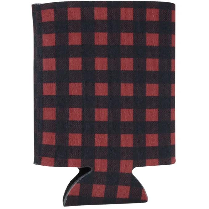 Pocket Can Holder - Buffalo Plaid