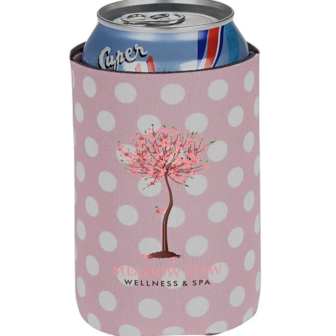 Pocket Can Holder - Polka Dots Big