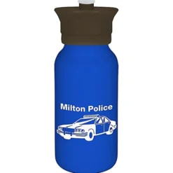 Police Officer Hat Sport Bottle - 20 oz.