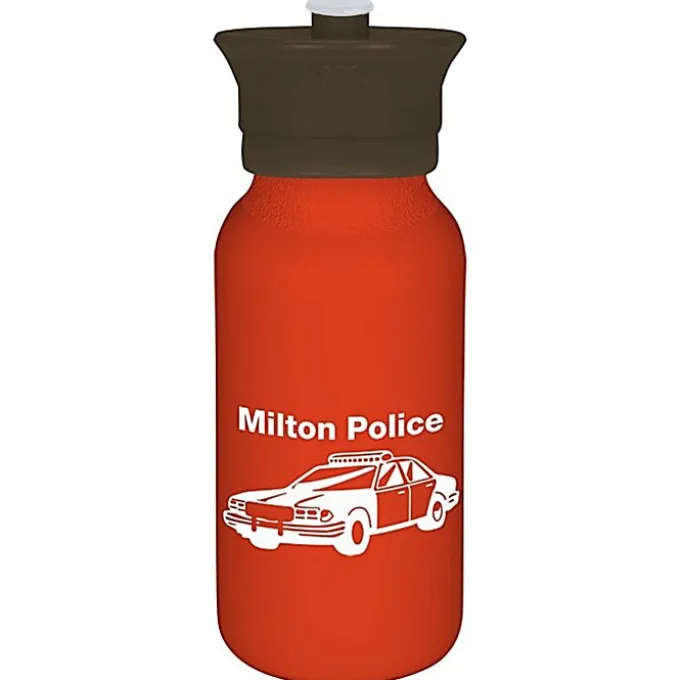 Police Officer Hat Sport Bottle - 20 oz.