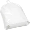 Poly Bag with Cotton Drawstring - 18 inches x 16 inches