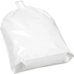 Poly Bag with Cotton Drawstring - 18 inches x 16 inches