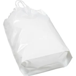 Poly Bag with Cotton Drawstring - 16 inches x 12 inches