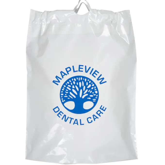 Poly-Draw Bag - 15 inches x 12 inches