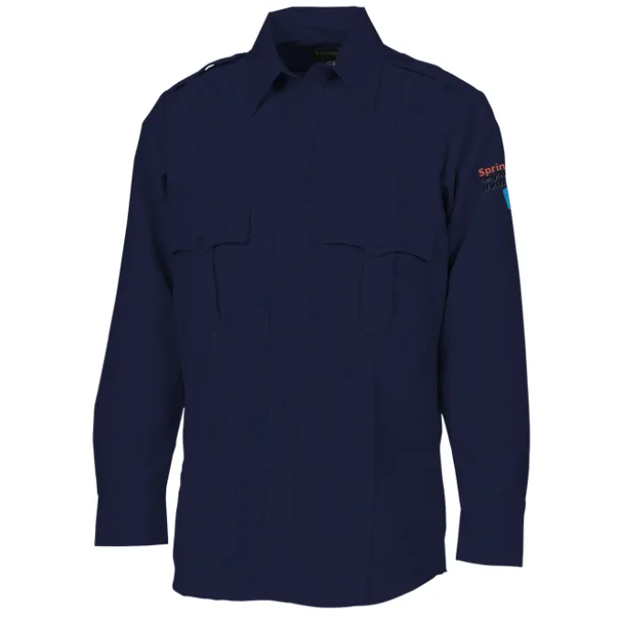 Polyester Long Sleeve Security Shirt