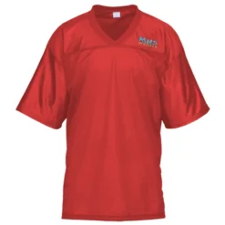 Poly Mesh Jersey V-Neck T-Shirt - Men's - Embroidered