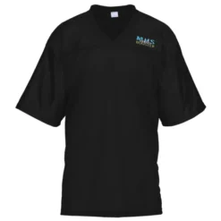 Poly Mesh Jersey V-Neck T-Shirt - Men's - Embroidered