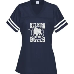 Poly Mesh Jersey V-Neck T-Shirt - Ladies'