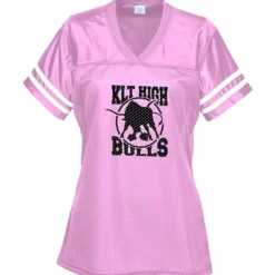 Poly Mesh Jersey V-Neck T-Shirt - Ladies'