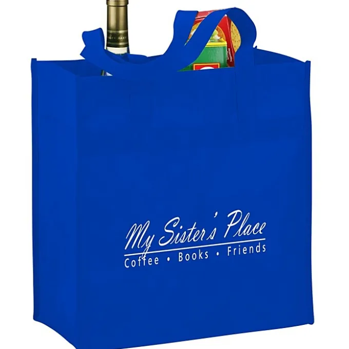 Polypropylene Reusable Grocery Bag - 14 inches x 13 inches