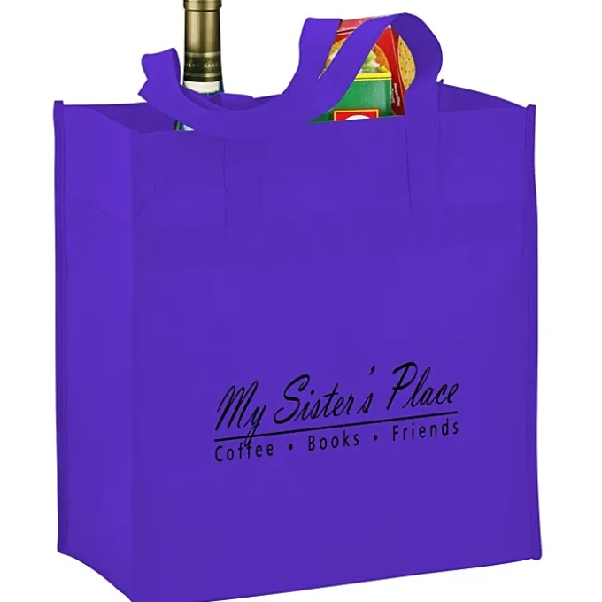 Polypropylene Reusable Grocery Bag - 14 inches x 13 inches