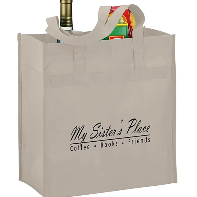 Polypropylene Reusable Grocery Bag - 14 inches x 13 inches