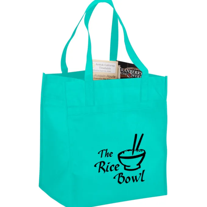 Polypropylene Reusable Grocery Bag - 15 inches x 13 inches