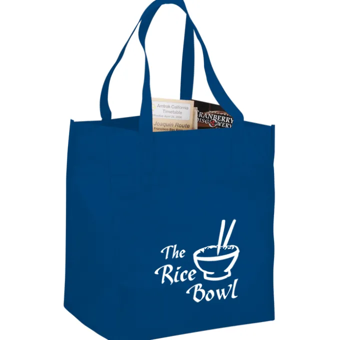 Polypropylene Reusable Grocery Bag - 15 inches x 13 inches