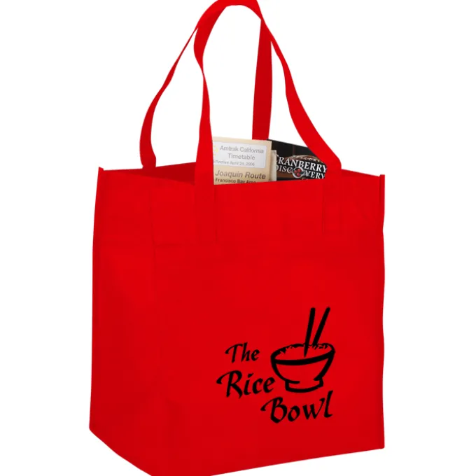 Polypropylene Reusable Grocery Bag - 15 inches x 13 inches