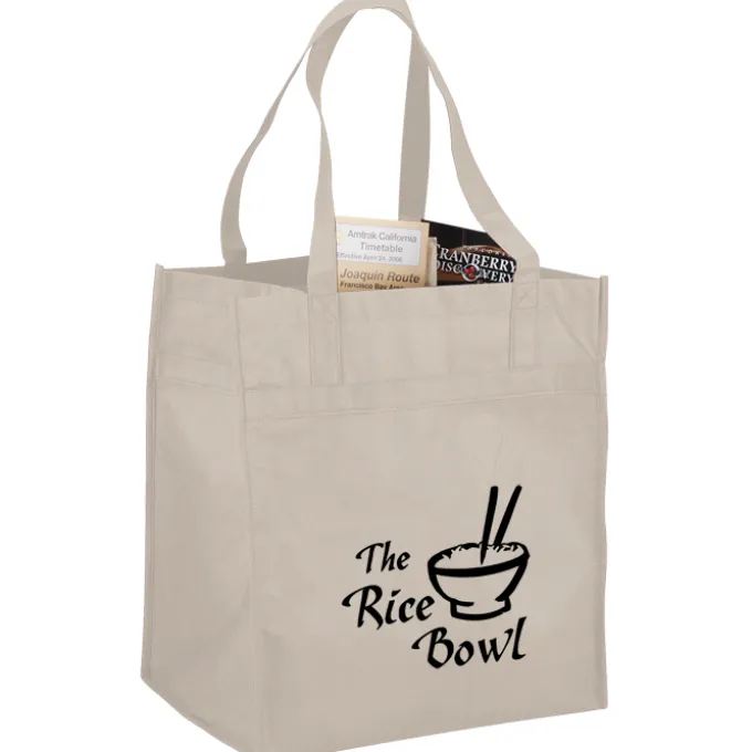 Polypropylene Reusable Grocery Bag - 15 inches x 13 inches