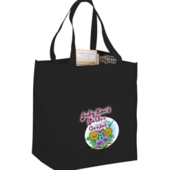 Polypropylene Reusable Grocery Bag - 15 inches x 13 inches - Full Color