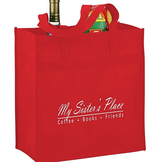Polypropylene Reusable Grocery Bag - 14 inches x 13 inches - 24 hr