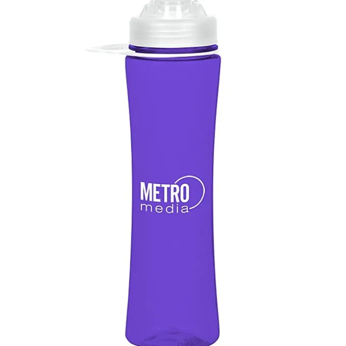 PolySure Exertion Water Bottle with Flip Lid - 24 oz
