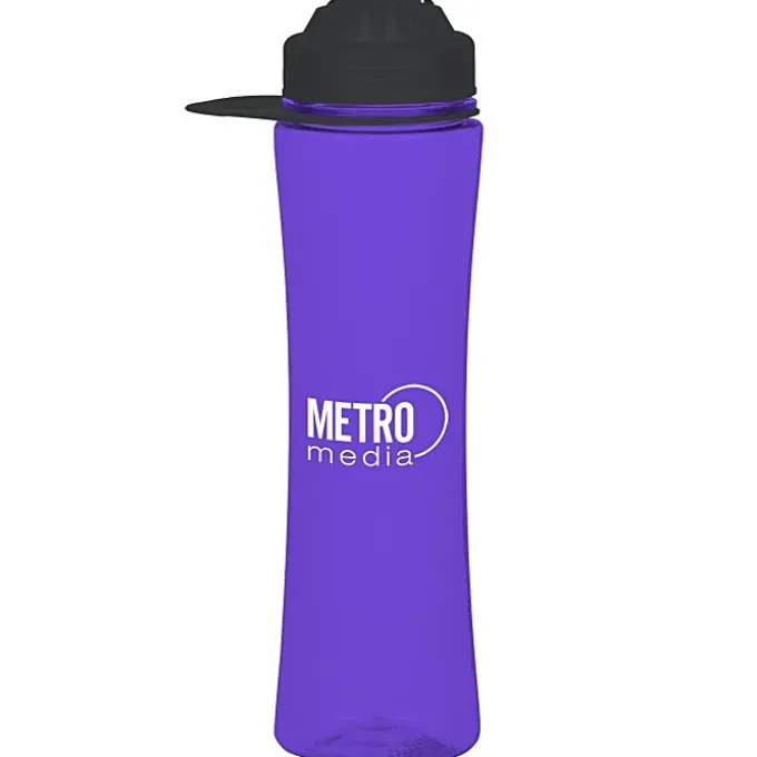PolySure Exertion Water Bottle with Flip Lid - 24 oz