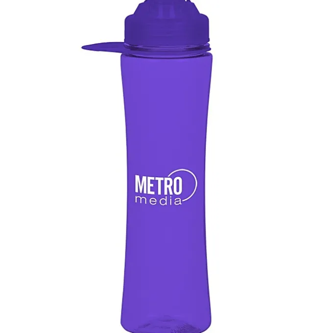 PolySure Exertion Water Bottle with Flip Lid - 24 oz