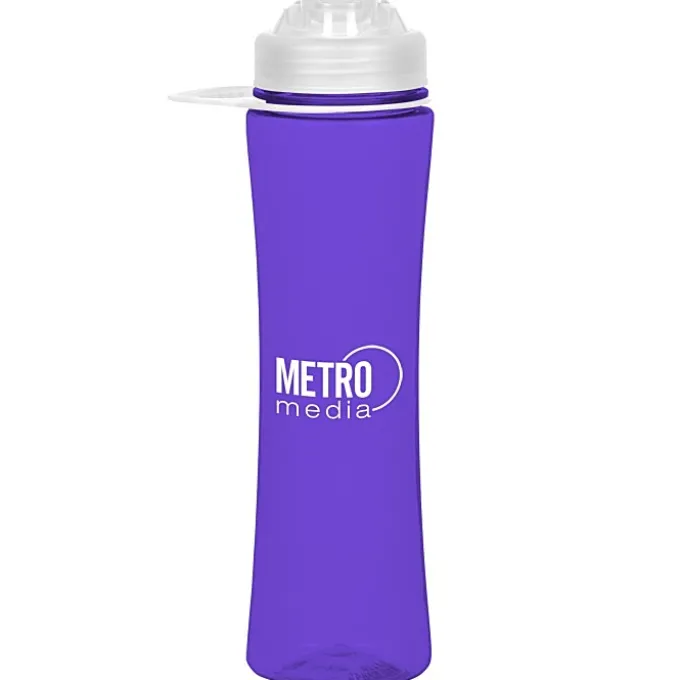 PolySure Exertion Water Bottle with Flip Lid - 24 oz