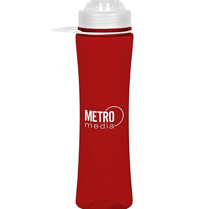 PolySure Exertion Water Bottle with Flip Lid - 24 oz