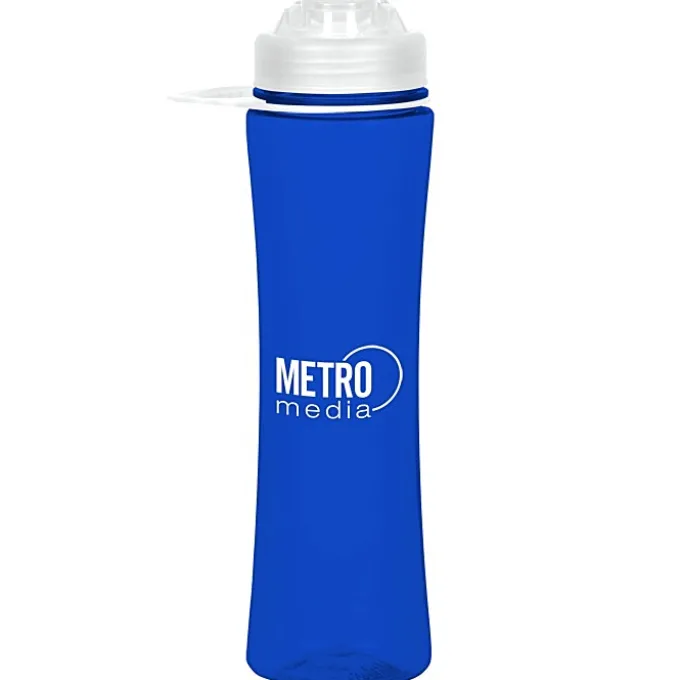PolySure Exertion Water Bottle with Flip Lid - 24 oz