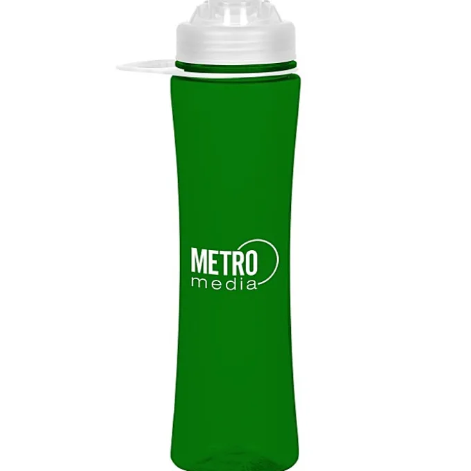 PolySure Exertion Water Bottle with Flip Lid - 24 oz