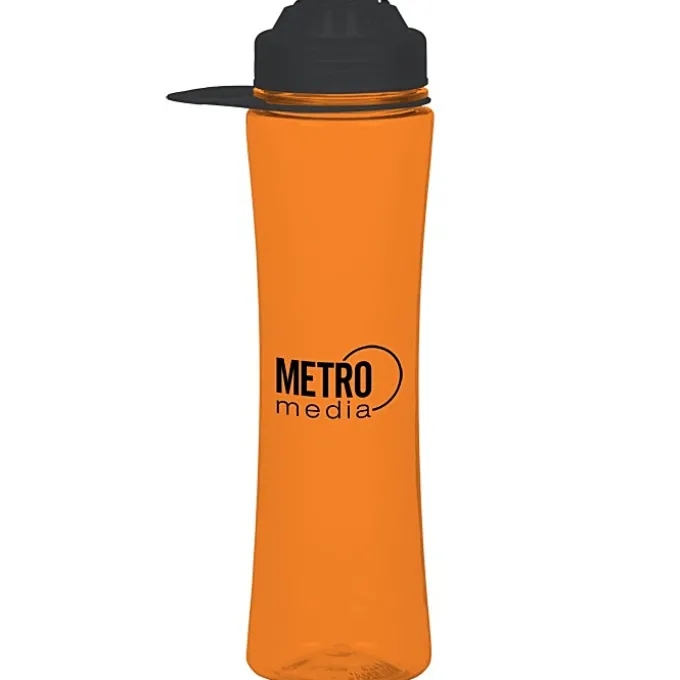 PolySure Exertion Water Bottle with Flip Lid - 24 oz