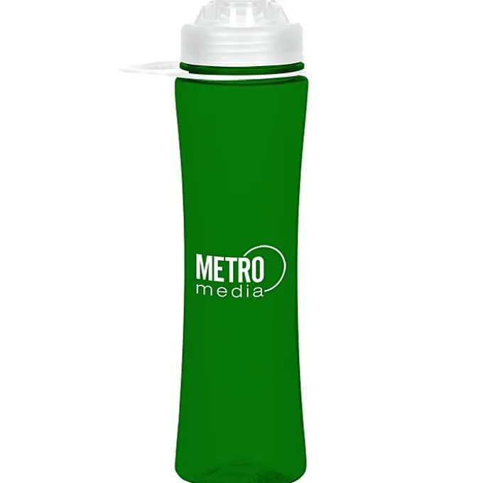 PolySure Exertion Water Bottle with Flip Lid - 24 oz