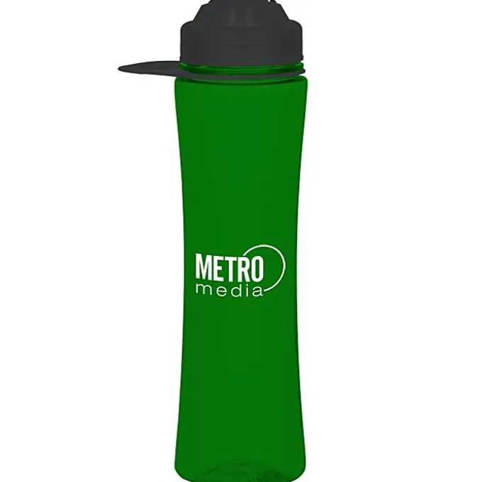 PolySure Exertion Water Bottle with Flip Lid - 24 oz
