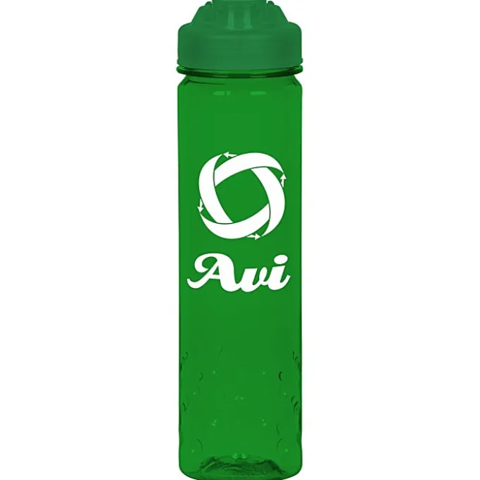 PolySure Inspire Water Bottle with Flip Lid - 24 oz