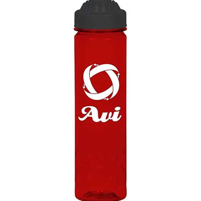 PolySure Inspire Water Bottle with Flip Lid - 24 oz