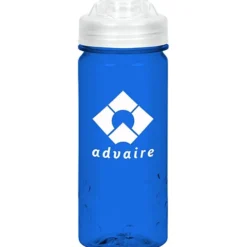 PolySure Inspire Water Bottle with Flip Lid - 16 oz